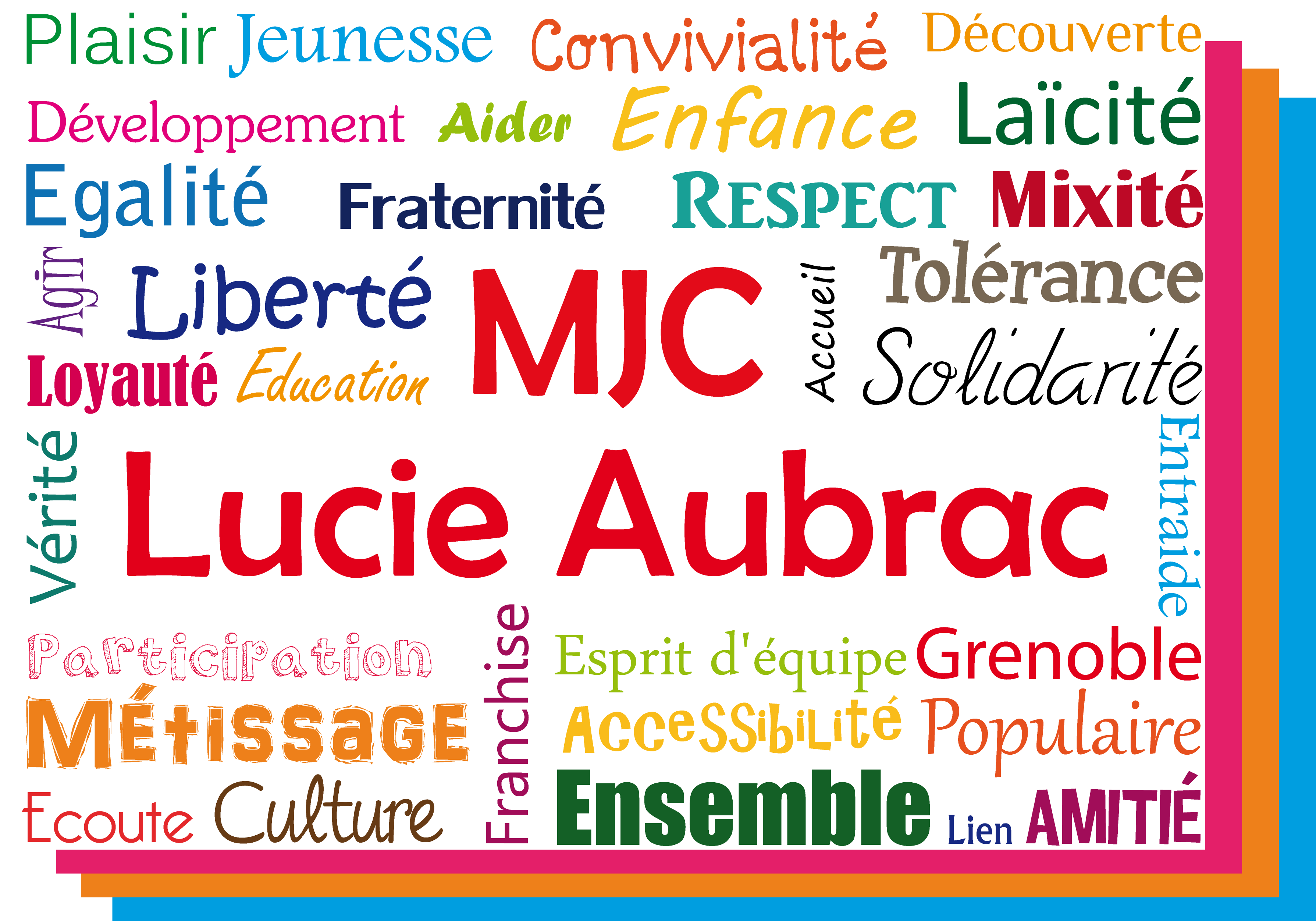MJC Lucie Aubrac Logo